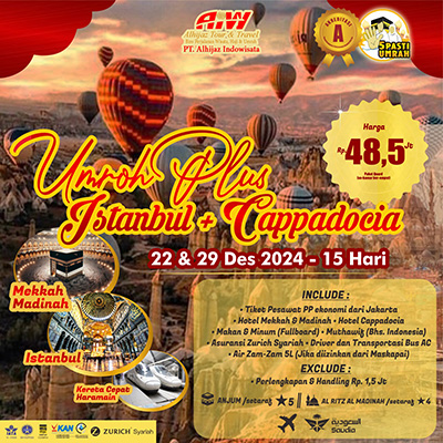 Umroh Plus Cappadocia