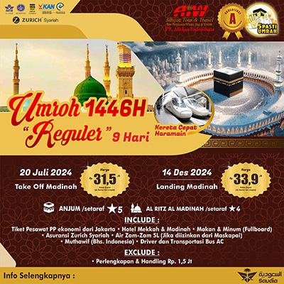 Umroh Reguler 2024