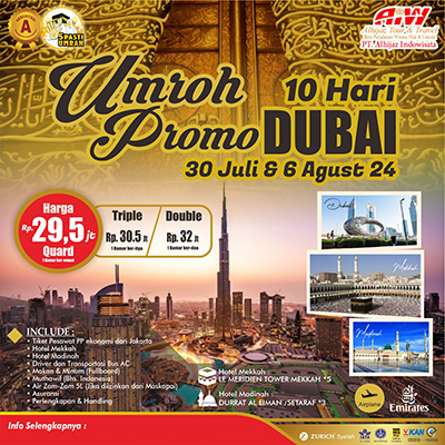 Promo Umroh Plus Dubai