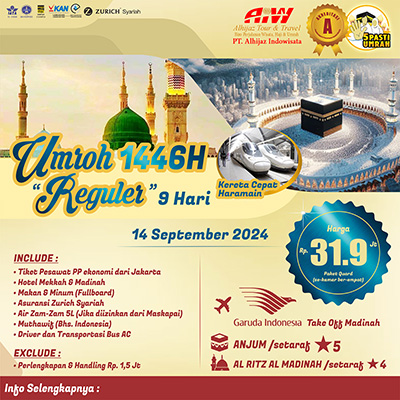 Umroh Reguler Kereta Cepat