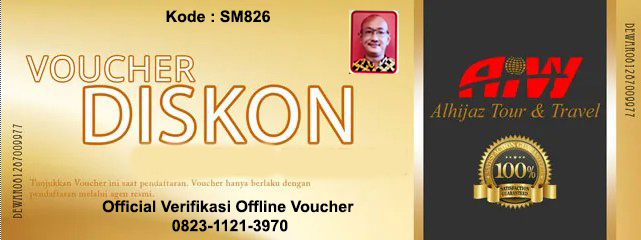 voucher diskon alhijaz indowisata